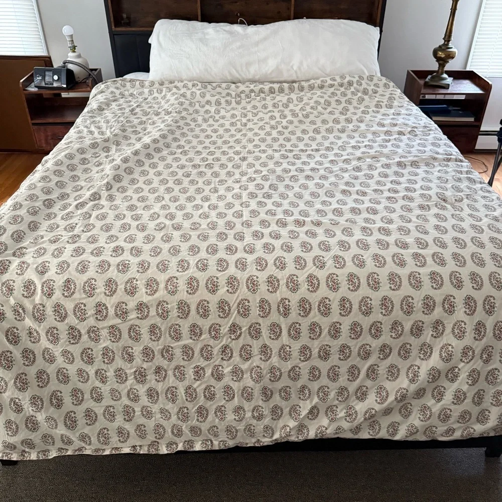 Lauren Ralph Laureni Antigua Paisley Twin Size Comforter 100% Cotton